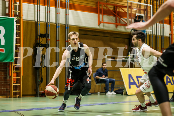 Basketball, Basketball Zweite Liga, Playoff: Viertelfinale 2. Spiel, BBC Nord Dragonz, BK Mattersburg Rocks, Sebastian KHÜNL-BRADY (8)