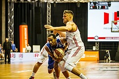 Basketball, Admiral Basketball Superliga 2019/20, Grunddurchgang 5.Runde, BC Vienna, Oberwart Gunners, Lawrence Alexander (6)