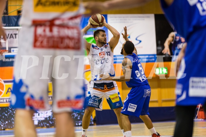 Basketball, ABL 2017/18, Grunddurchgang 7.Runde, Kapfenberg Bulls, Oberwart Gunners, Jozo Rados (13)