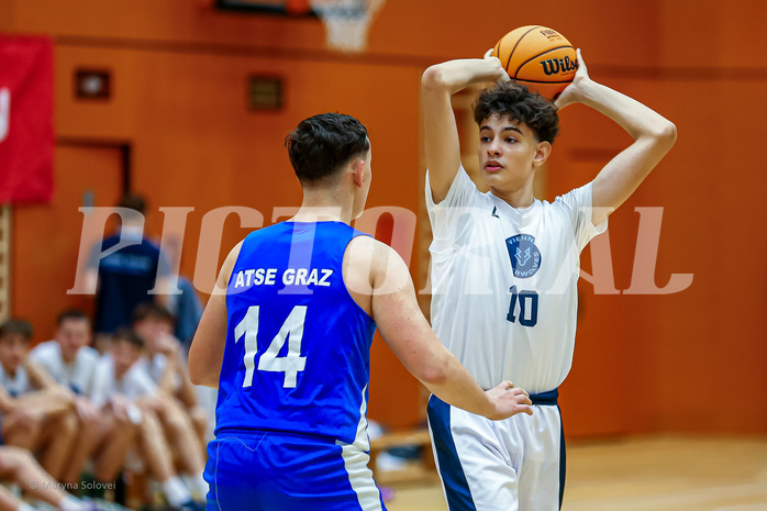 24.11.2024 Österreichischer Basketballverband 2024/25, SLMU16, Vienna Timberwolves vs. ATSE Graz