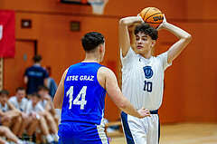 24.11.2024 Österreichischer Basketballverband 2024/25, SLMU16, Vienna Timberwolves vs. ATSE Graz
