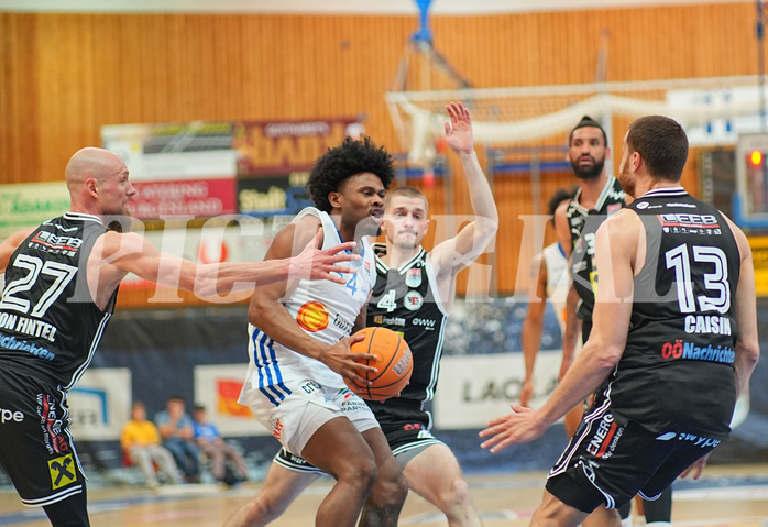 Basketball Superliga 2024/25, 10.Plazierungsrunde Oberwart Gunners vs. Flyers Wels


