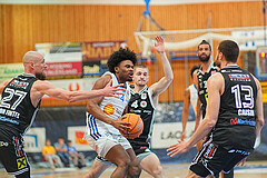 Basketball Superliga 2024/25, 10.Plazierungsrunde Oberwart Gunners vs. Flyers Wels


