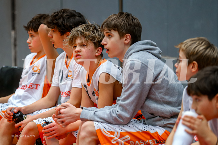 14.12.2024 Österreichischer Basketballverband 2024/25, SLMU14, Basket Dukes vs. SKN St. Pölten
