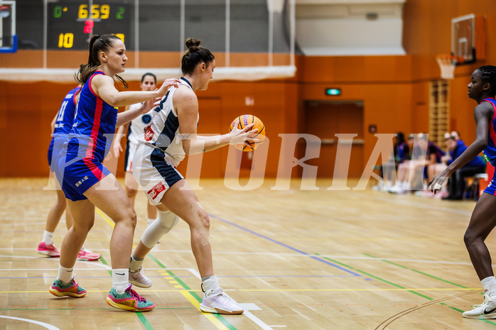 Basketball, Win2Day Basketball Damen Superliga 2024/25, Grunddurchgang 10.Runde, Vienna Timberwolves, UBSC DBBC Graz, Lea Feitl (33)