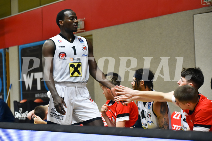 Basketball Superliga 2021/22, Grunddurchgang 16. Runde Flyers Wels vs. SKN St. Pölten