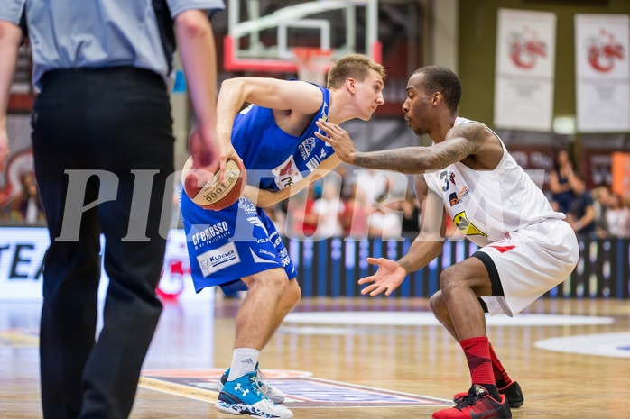 Basketball ABL 2015/16, Playoff Finale Spiel 3 WBC Wels vs. Oberwart GUNNERS