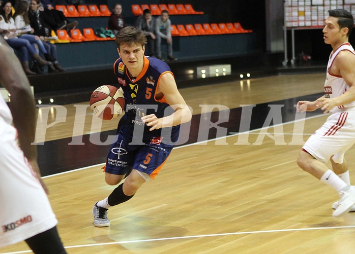 Basketball ABL 2016/17 Grunddurchgang 15.Runde BC Vienna vs Fürstenfeld Panthers