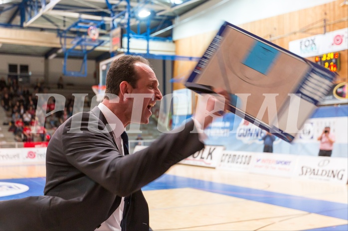 Basketball ABL 2015/16 Grunddurchgang 31.Runde Oberwart Gunners vs. Traiskirchen Lions