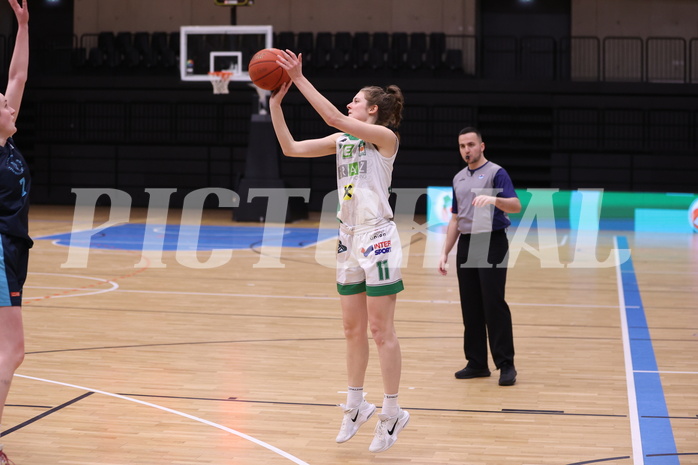 25.02.2023, Graz, Raiffeisen Sportpark, Basketball Damen Superliga 2022/23, Grunddurchgang 14.Runde, UBI Holding Graz - Vienna Timberwolves,  