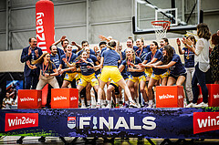 Basketball, Win2Day Basketball Damen Superliga 2023/24, Playoff, Finale Spiel 3, SKN St. Pölten, UBI Graz, 