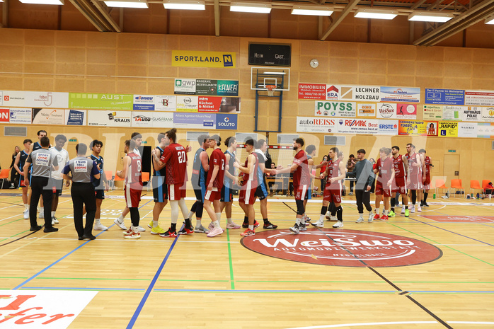 Basketball Zweite Liga 2024/25, Grunddurchgang 15.Runde Mistelbach Mustangs vs. Vienna Timberwolves