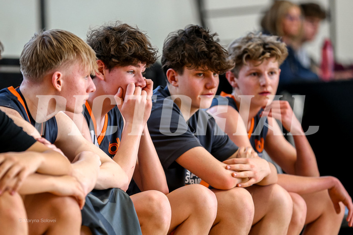 23.03.2025 Österreichischer Basketballverband 2024/25, SLMU16, Post SV Wien vs. Basket Dukes