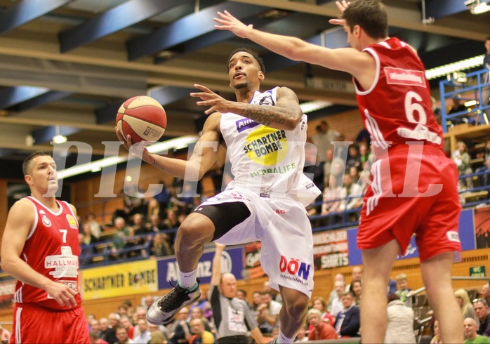 Basketball ABL 2015/16 Grundurchgang 17.Runde Gmunden Swans vs. BC Vienna


