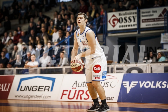 Basketball, ABL 2018/19, Grunddurchgang 33.Runde, Oberwart Gunners, Vienna DC Timberwolves, Jakob Szkutta (4)