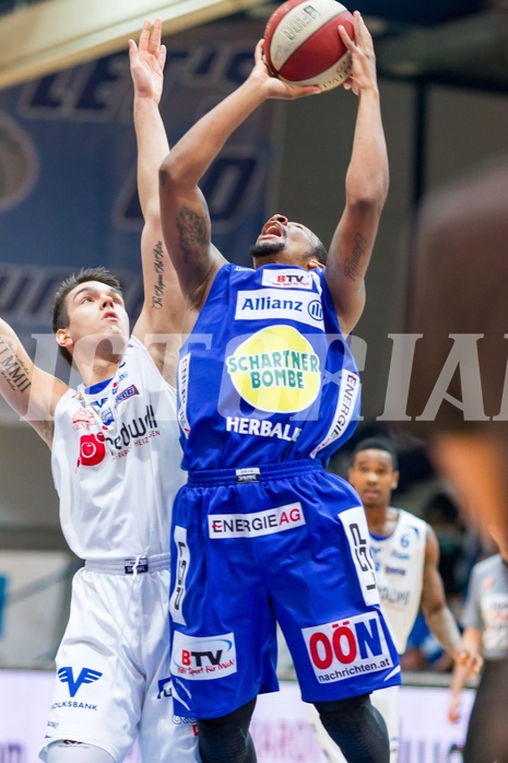 Basketball ABL 2015/16 Grunddurchgang 3.Runde Oberwart Gunners vs. Gmunden Swans