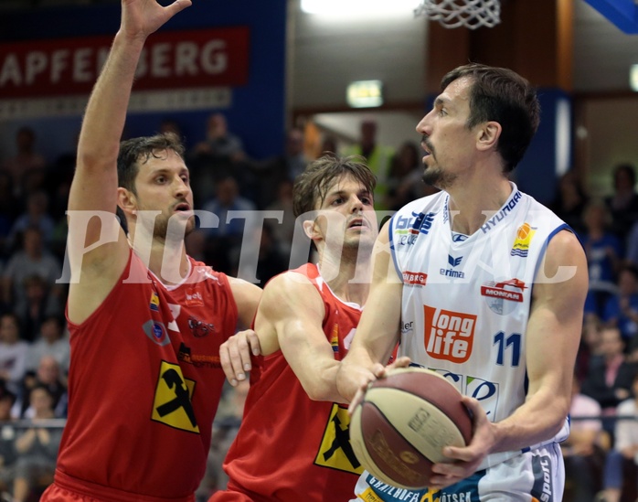Basketball ABL 2016/17 Grunddurchgang 30.Runde  Kapfenberg bulls vs WBC Wels
