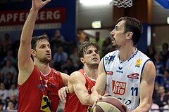 Basketball ABL 2016/17 Grunddurchgang 30.Runde  Kapfenberg bulls vs WBC Wels