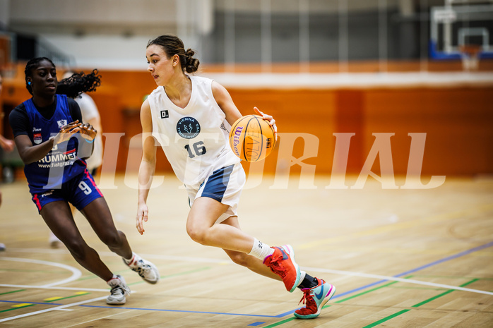 Basketball, SLWU19 Basketball Damen Superliga 2024/25, Vienna Timberwolves, DBB LZ OÖ, 