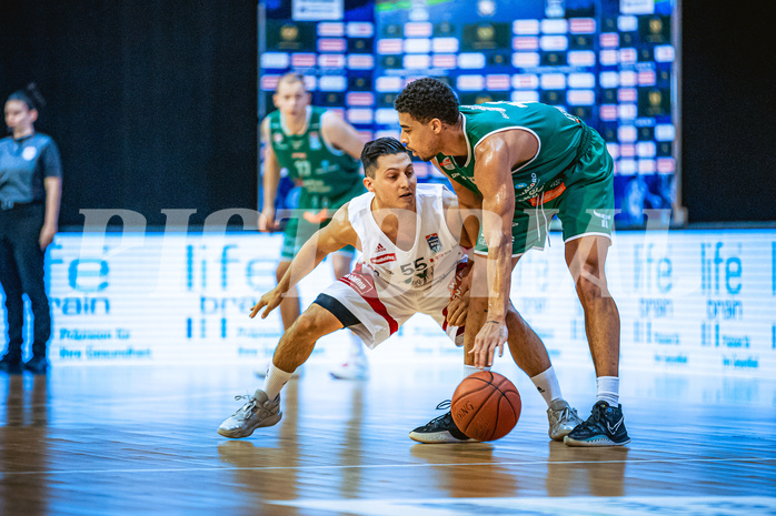 Basketball Basketball Superliga 2021/22, 1. Platzierungsrunde BC GGMT Vienna vs. Kapfenberg Bulls
