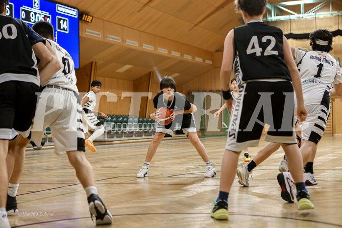22.03.2025 Österreichischer Basketballverband 2024/25, SLMU14, Vienna Giants vs. BBC Nord Dragonz 