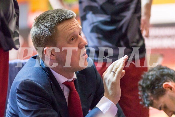 Basketball ABL 2015/16 Grunddurchgang 30.Runde Traiskirchen Lions vs. UBSC Graz