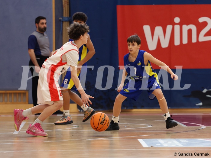 Basketball Superliga 2024/25, SLMU14 Traiskirchen Lions Academy vs. UBSC Juniors


