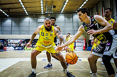 Basketball, Win2Day Superliga 2023/24, Grunddurchgang 4.Runde, SKN St. Pölten, Gmunden Swans, Nebosja Dukic (13)