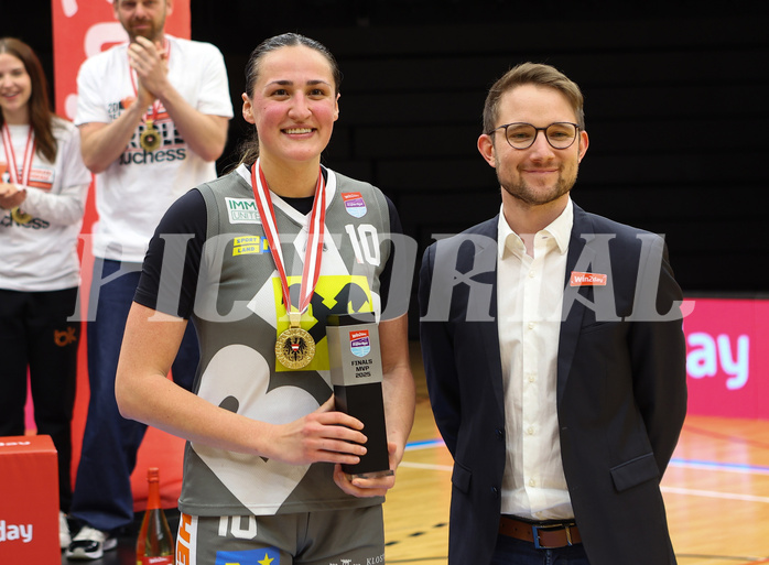 Basketball Damen Superliga 2024/25, Finale Spiel 3 UBI Graz vs. Duchess Klosterneuburg
Basketball Damen Superliga 2024/25, Finale Spiel 3 UBI Graz vs. Duchess Klosterneuburg