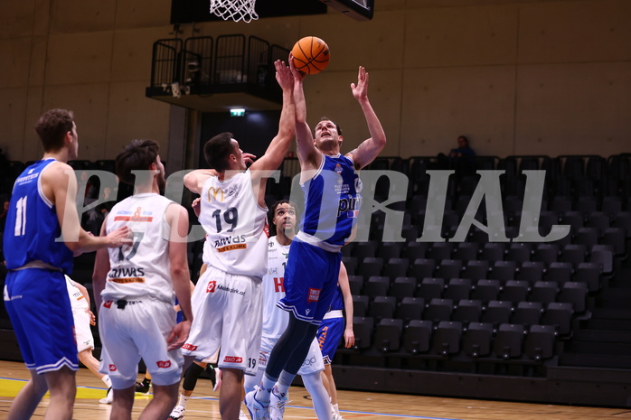 03.02.2024, Graz, Raiffeisen Sportpark Graz, Basketball Zweite Liga 2023/24, Grunddurchgang, Runde 16, Future Team Steiermark - Pirlo Kufstein Towers