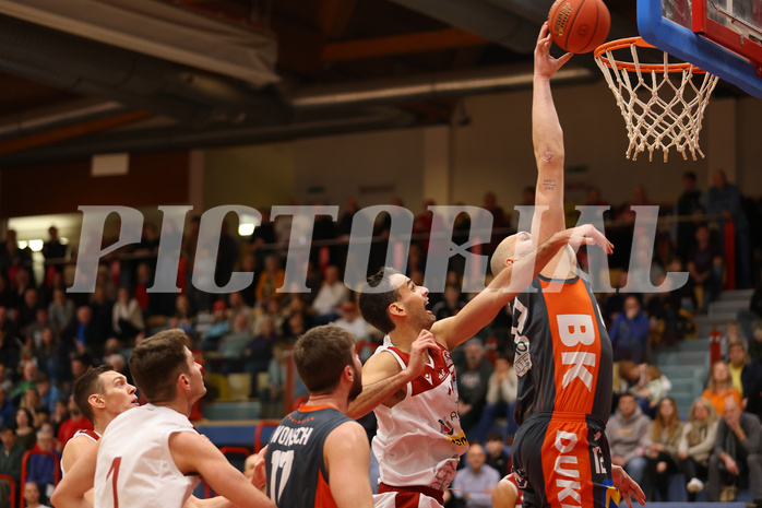 Basketball Superliaga 2022/23, Grunddurchgang 16.Runde Traiskirchen Lions vs. Klosterneuburg Dukes