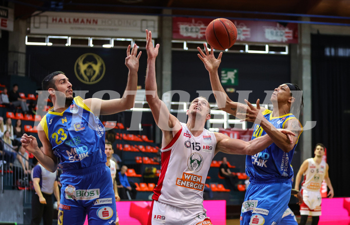 Basketball Superliga 2022/23, 9.Plazierungsrunde BC Vienna vs. SKN St.Pölten


