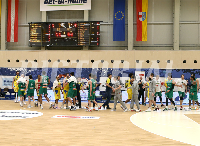 Basketball Superliga 20120/21, 1. Plazierungsrunde SKN St.Pölten vs. Kapfenberg Bulls


