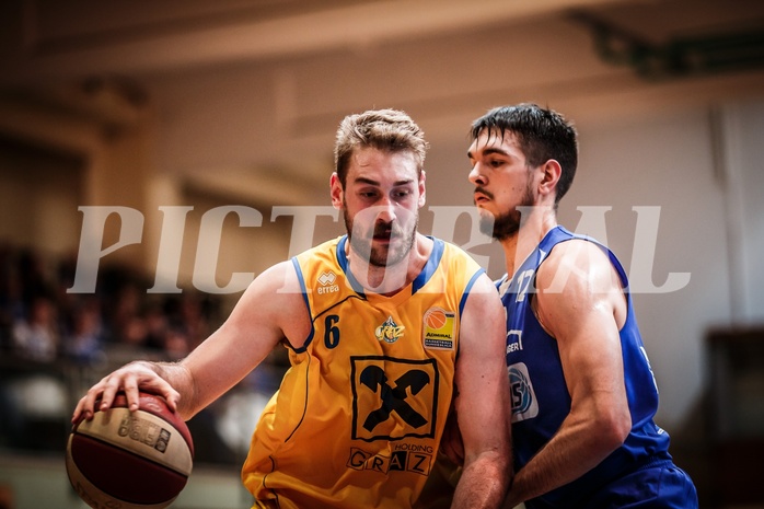 Basketball, ABL 2017/18, Grunddurchgang 29.Runde, UBSC Graz, Oberwart Gunners, Darien Nelson-Henry (6)