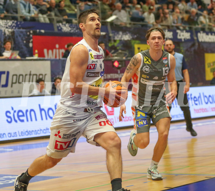 Basketball Superliga 2023/24, 1.Plazierungsrunde Gmunden Swans vs. Klosterneuburg Dukes