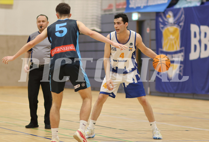 Basketball Zweite Liga 2024/25, Grunddurchgang 5.Runde BBU Salzburg vs. Vienna Timberwolves


