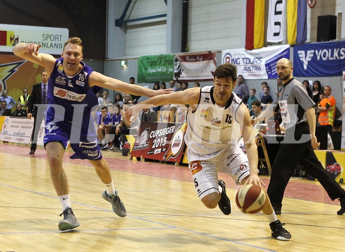 Basketball ABL 2015/16 Grunddurchgang 29.Runde  Güssing Knights vs Oberwart Gunners
