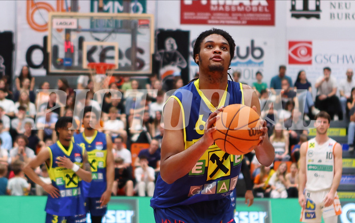 Basketball Superliga 2023/24, Playoff, Semifinale Spiel 1 Klosterneuburg Dukes vs. UBSC Graz