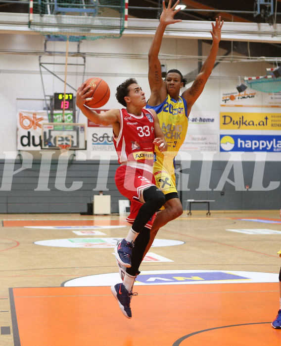 Basketball Superliga 2021/22, NÖ-Cup Traiskirchen Lions vs. SKN St.Pölten