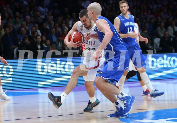 Basketball Eurobasket 2015  Team Serbia vs. Team Finland


