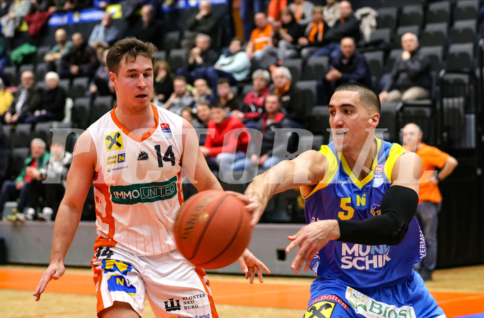 Basketball Superliga 2022/23, Grunddurchgang 20.Runde Klosterneuburg Dukes vs. SKN St.Pölten