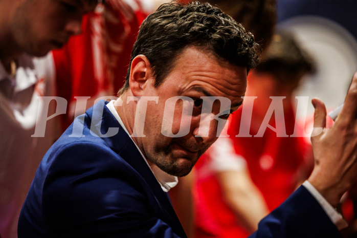 Basketball, win2day Basketball Superliga 2024/25, Grunddurchgang Runde 7, BBC Nord Dragonz, Traiskirchen Lions, Benedikt Danek (Head Coach)