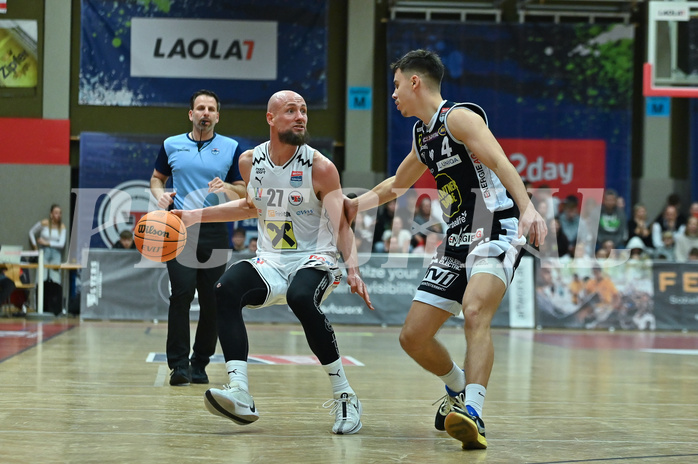 Basketball, Superliga 2023/24, Grunddurchgang 14. Runde, Flyers Wels vs. Gmunden,