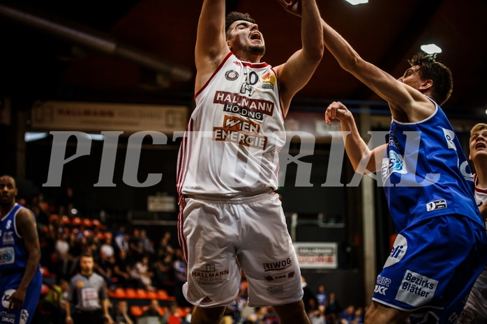 Basketball, ABL 2018/19, Grunddurchgang 30.Runde, BC Vienna, Oberwart Gunners, Luka Gvozden (10)