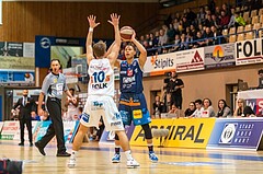 Basketball, ABL 2017/18, Grunddurchgang 15.Runde, Oberwart Gunners, Kapfenberg Bulls, Marck Coffin (15)