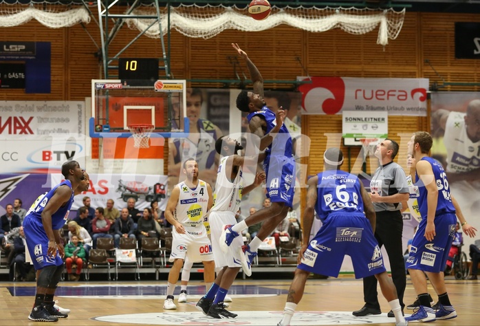 Basketball ABL 2016/17 Grunddurchgang 6.Runde Gmunden Swans vs Oberwart Gunners