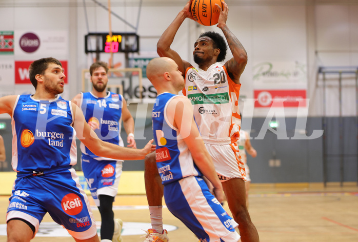 Basketball Superliga 2023/24, Grunddurchgang Spiel 11 Klosterneuburg Dukes vs. Oberwart Gunners


