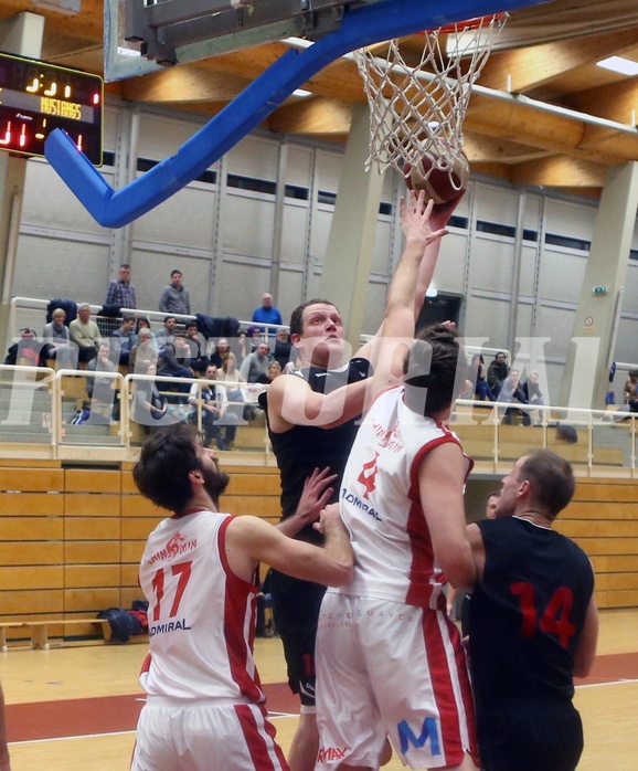 Basketball 2.Bundesliga 2016/17, Grunddurchgang 15.Runde UBC St.Pölten vs. Mistelmach Mustangs


