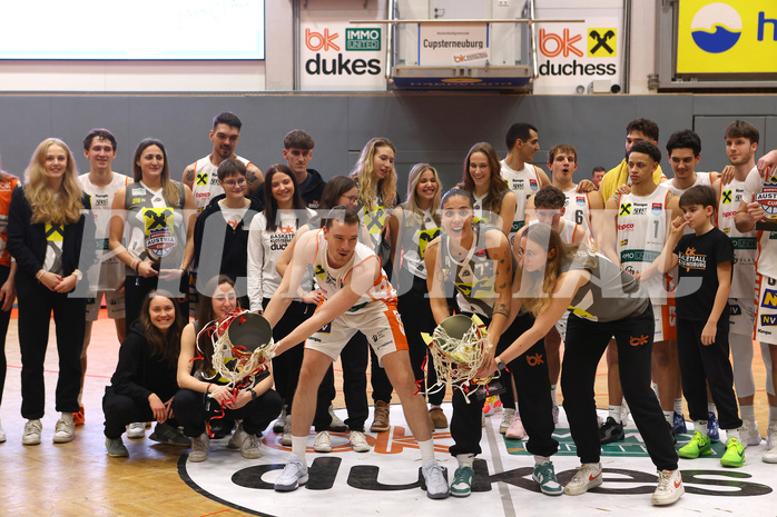 Basketball Superliga 2024/25, Grunddurchgang 18.Runde Klosterneuburg Dukes vs. SKN St. Pölten