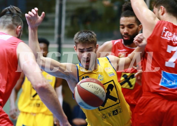 Basketball ABL 2016/17 Grunddurchgang 6.Runde UBSC Graz vs. WBC Wels


